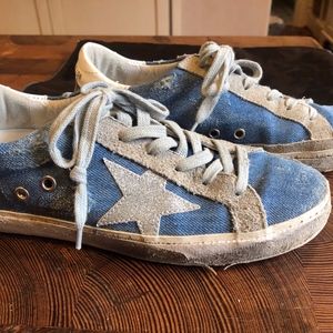 Golden Goose Denim Sneakers